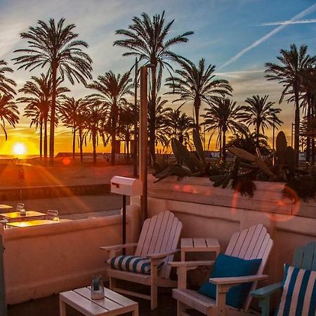 Beach Valencia Luxury A40-35 Apartment With Terrace And Sea Views Eksteriør bilde