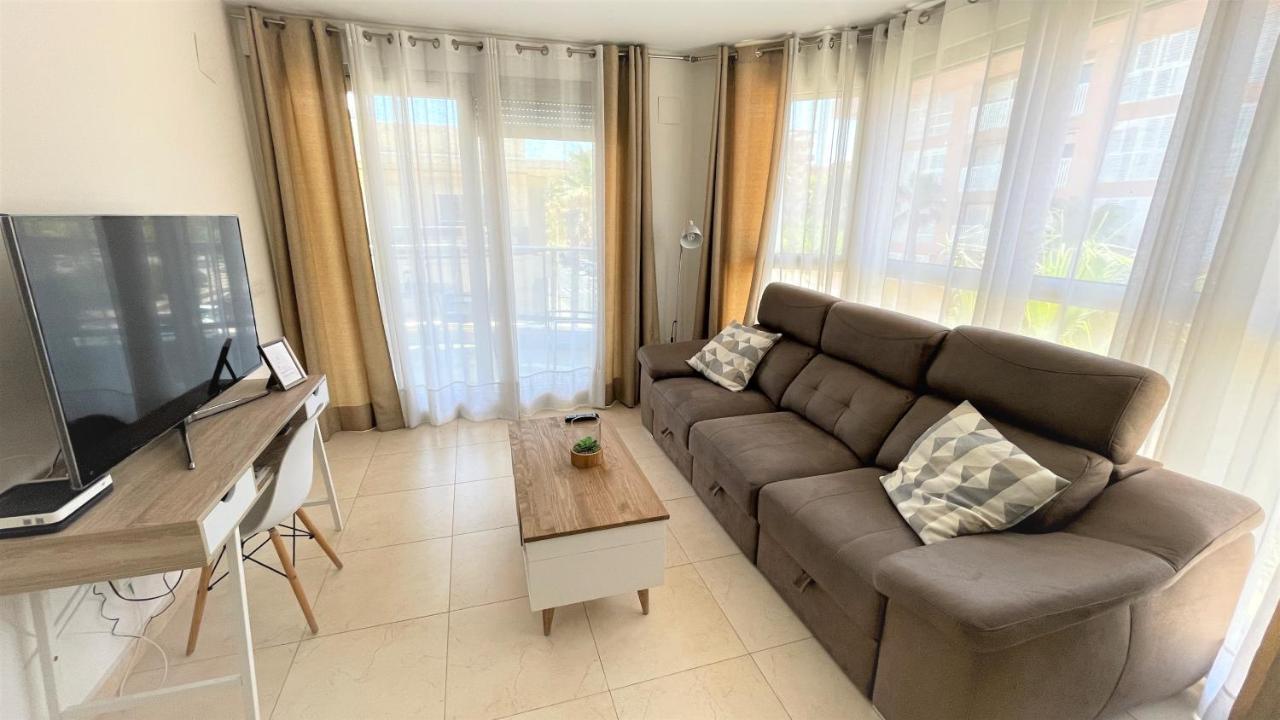 Beach Valencia Luxury A40-35 Apartment With Terrace And Sea Views Eksteriør bilde