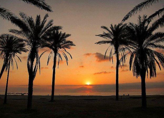 Beach Valencia Luxury A40-35 Apartment With Terrace And Sea Views Eksteriør bilde
