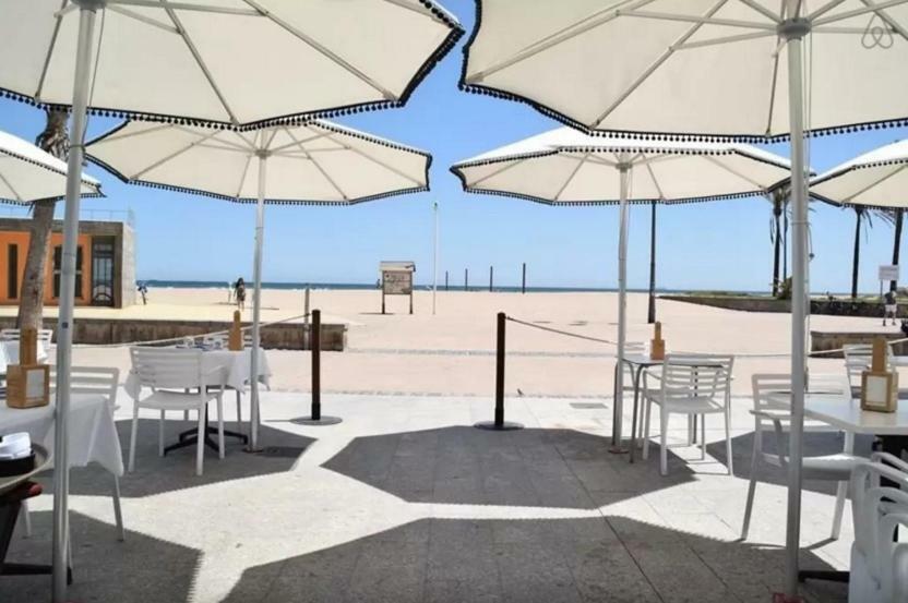 Beach Valencia Luxury A40-35 Apartment With Terrace And Sea Views Eksteriør bilde